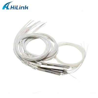 Tipo de aço ótico 0.9mm do tubo da solução 1x8 do WDM do divisor do PLC sem conector