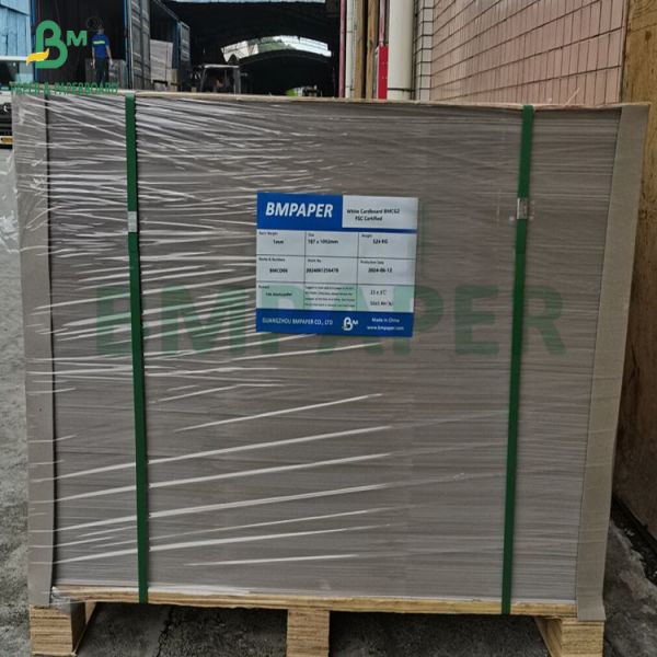 1mm 白色双面デュプレックスボード 固体厚さ 787mm x 1092mm