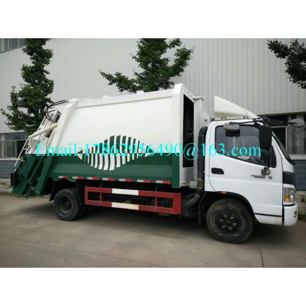 Ville nettoyant le camion à ordures 12 -14 CBM ZZ1167H501GD1 de compression de camion de but spécial