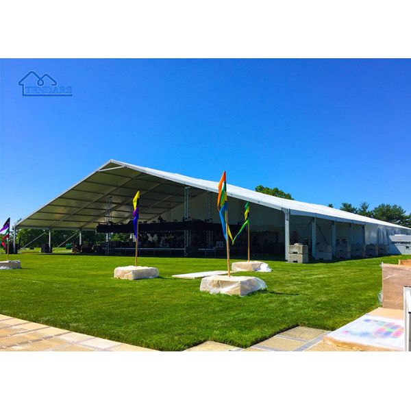 Quick-Assembly Birthday Party Marquee Tents Galvanized Framework PVC Fabric Celebration Canopy Structure
