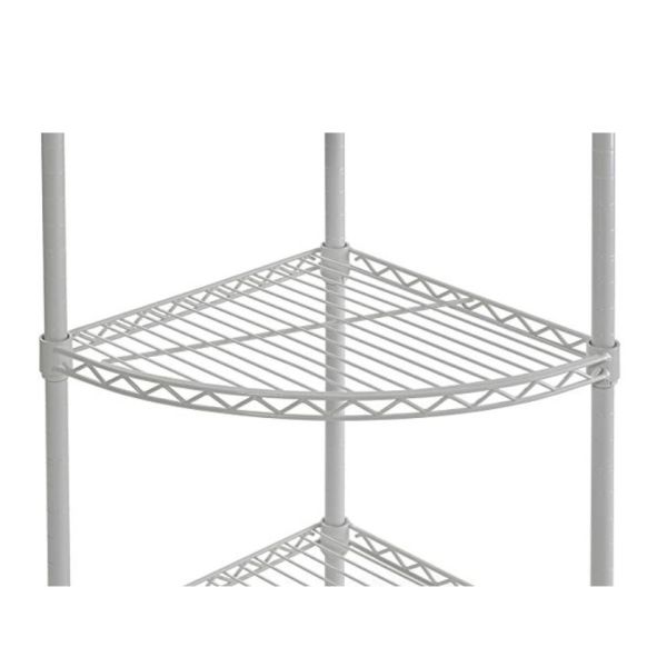 Living Room Metal Wire Racks For Storage / 5 Shelf Wire Shelving Unit