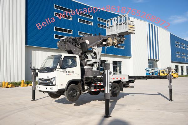 21m 23m 25m 29m 38m 45m Aerial Bucket Truck Mounted Aerial Working Platform Aerial Lift Truck With Bucket