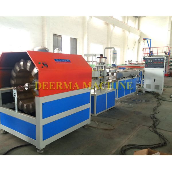 380V 3P 50HZ Plastic Extrusion Machine 15kw Hose Pipe Making Machine 65mm Screw Diameter