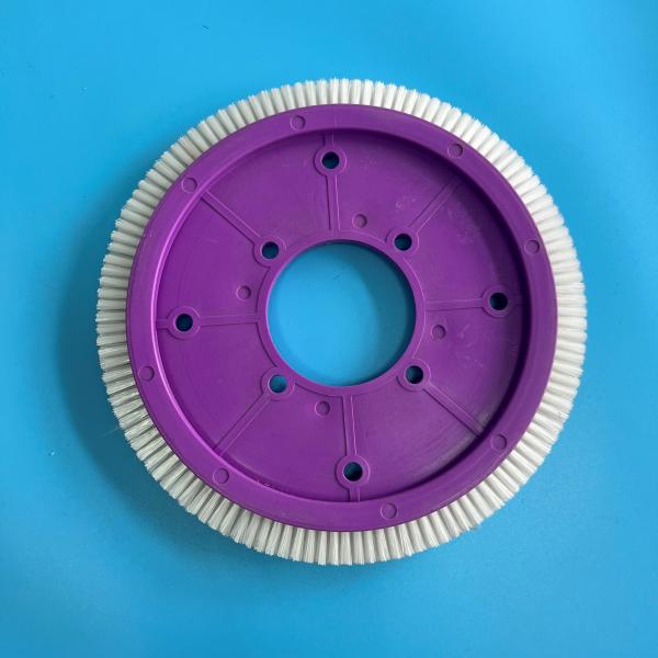 LK Stenter Brush Wheel Bruckner Plastic Purple Body Bristle Pig Hair Nylon Hair Stenter Machine Parts