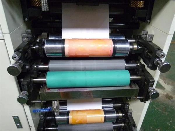 Servo Auto Flexo Printer for Labels with 6 Colors,6 Color Flexo Printing Machine For Labels 80m/Min Five Color Roll To R