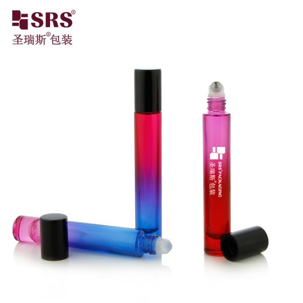 10 мл Круглой формы Пустое стекло Чистое толстое дно Без утечки Эфирные масла Бутылки на роликах