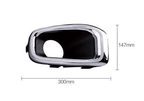 Fog Lamp Frame with Daytime Running Lights Led for JEEP Renegade 2016 2017