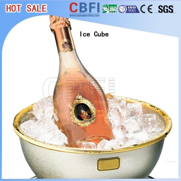 Stainless Steel Ice Cube Machine 20 Tons , Ice Maker Machine With LG Electrical Components