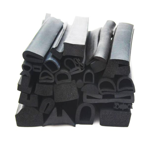 EPDM Window Door Seal Rubber Weather Strip -40-120 Temperature Moulding for Processing