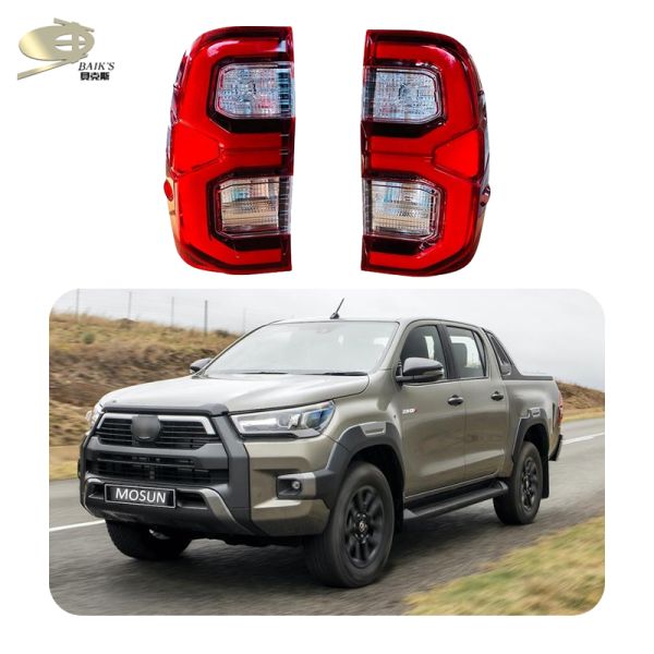 Hilux Revo Rocco 2021 Exterior Body Kits LED Car Tail Light
