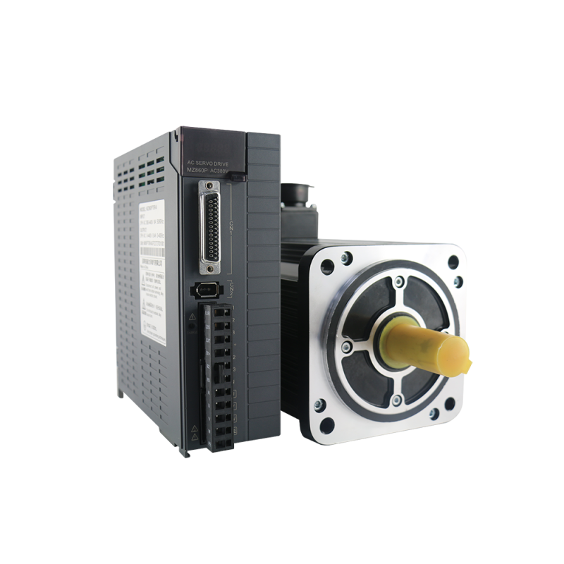 380V 2.6KW 10Nm 23bit 130mm 3 Phase AC Servo Motor With Drive 130M10025B+M1534P 2500RPM