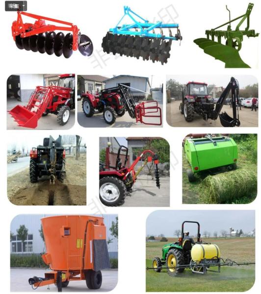 China Factory Supply 55HP 4WD Mini/front tyre Garden/Orchard/Agricultural/flat tyre Farm Tractor tractor with front end