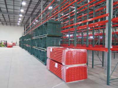 Sistema de estantería de paletas de almacenamiento de carga pesada Dexion Galvanizado por inmersión en caliente