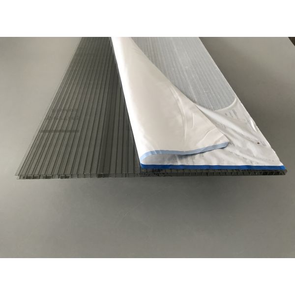 La techumbre gris del policarbonato de la fuerza de alto impacto cubre la anchura de 6m m * de 2,1 * del 11.8m