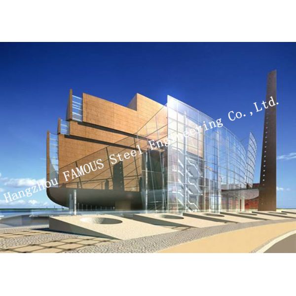 Ненесущая стена алюминиевого двойника изоляции рамки стеклянная для коммерчески офисного здания