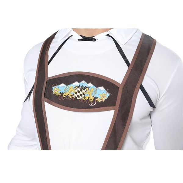 Festival de cerveja alemão da Baviera Cosplay Adultos Plus Size Trajes de Halloween com chapéu