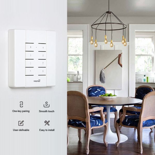 Smart Home SONOFF RM433 Remote Controller Updated version Suitable for SONOFF Basicrf/ Slampher/ 4CH Pro R2/ TX series