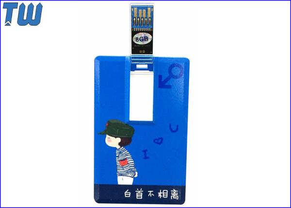 Classic Credit Card USB Thumb Drive USB 3.0 Interface High Data Transfer Speed