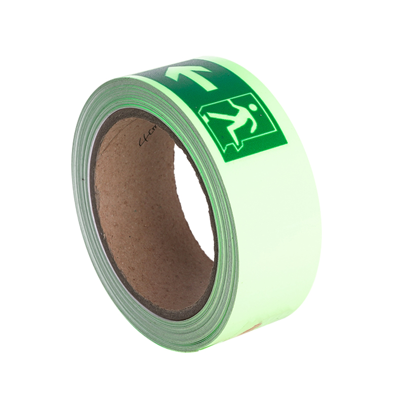 Custom Waterproof Glow In The Dark Tape Stickers For Stair Strips Emergency Exit Signs