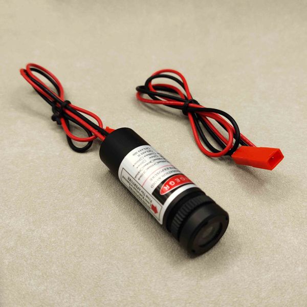 Uniform Distribution Line Laser Module 635nm 50mW 50um For Industrail Robotics Guidance