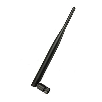 Antena de dipolo articulada do giro da antena de 2.4GHz 5dBi WIFI Bluetooth ganho alto externo
