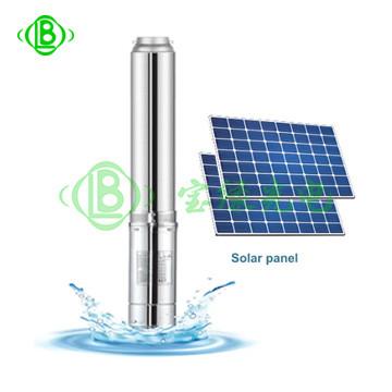 Agricultural Irrigation Solar Submersible Water Pump Easy Installation And Maintenance