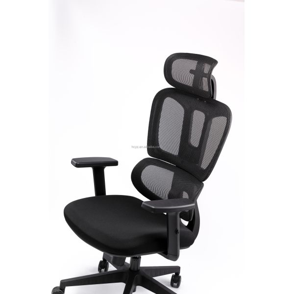 Modern Economic Adjustable Guangzhou Executive Swivel Reclining Sleeping Chair Mesh Ergonomic Office Chair with Lumbar Support