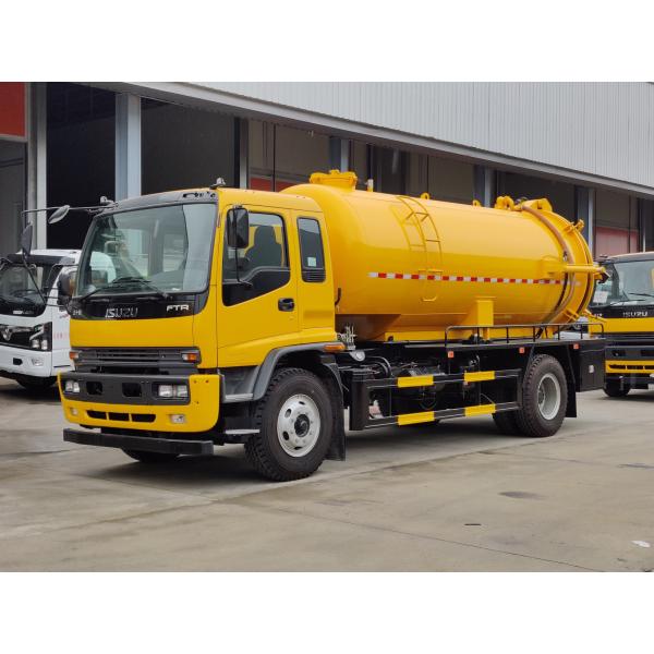 Высокое давление очистки сточных вод тележки вакуумной канализации Sanitaion 18CBM