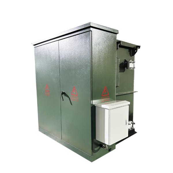 Transformador trifásico de montaje en plataforma de 3750 kVA con certificación UL, lleno de líquido, con frente muerto y alimentación en bucle, 34500 V a 480Y277, ANSI C57