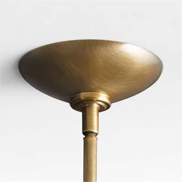 Yihao Custom Brass Body Pendant Light with 2700K Warm White LED and 50000 Hours Lifespan for Living Room