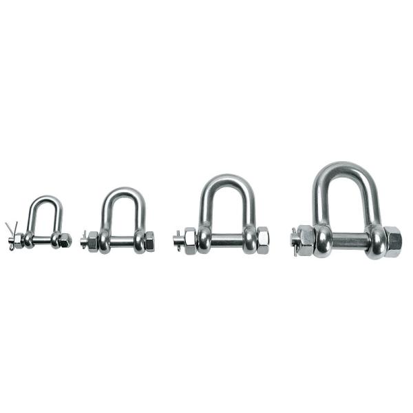 Libertad de seguro duradero 316 grilletes de acero inoxidable