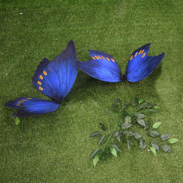 Realistic Robot Life Size Animatronic Butterfly Insect Model For Zoo Park / Museum