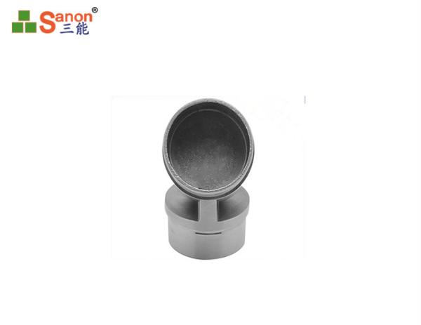 304 Stainless Steel Handrail Fittings Balustrade Flush Joiner Punching Finish