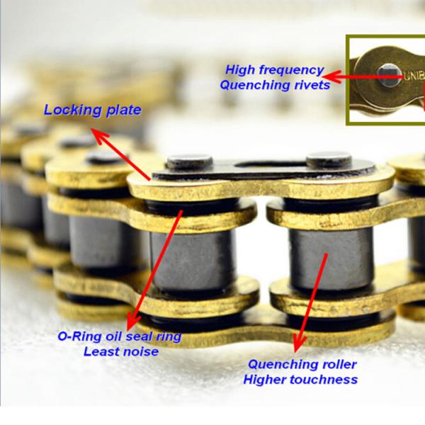 420 428 428h 520 Motorcycle Golden Chain Customizable for Motorcycle Replacement
