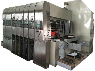 Máquina 1400*2800mm de Slotter Die Cutter da impressora de Flexo de quatro cores