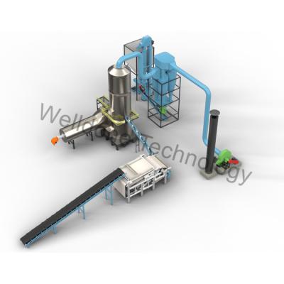Máquina mais seca instantânea da farinha elétrica da mandioca do aquecimento ISO9001