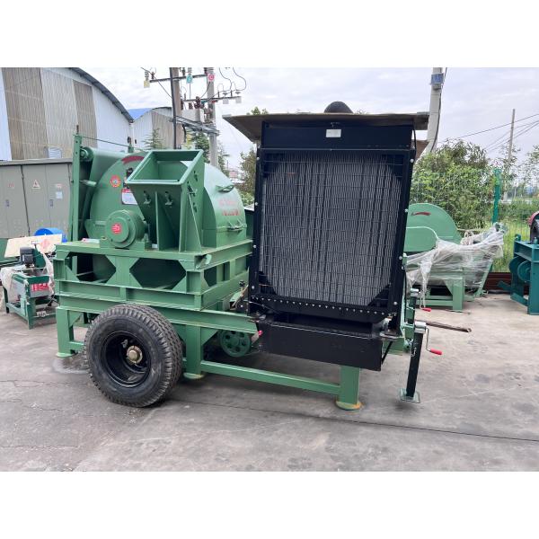 1000 дизельного двигателя дробильщик дробильщик машины обработки древесных бревен в 10 мм фишек