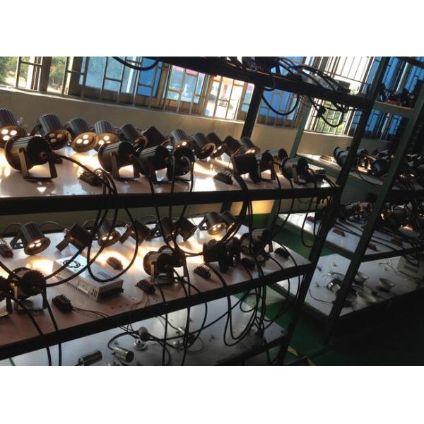 Водоустойчивая на открытом воздухе фара сада СИД с золотой раковиной ИП65 6В 120В цвета - 240В