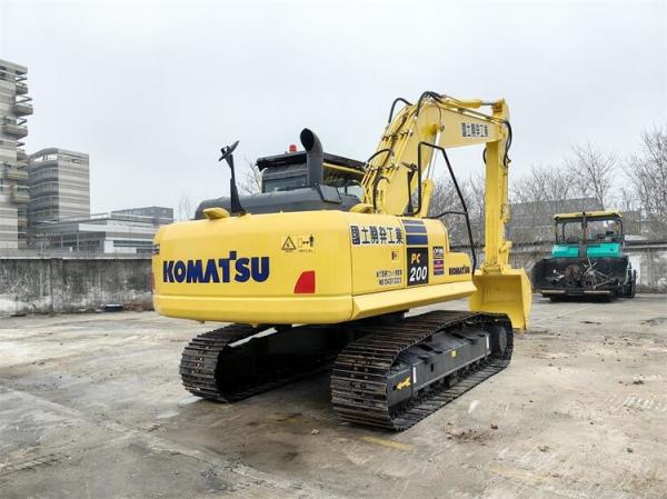 Robust Design Used 20 Ton Excavators Komatsu PC200-8 Excavator With Cummins Engine