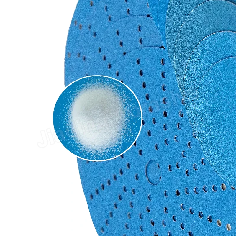 150mm Aluminum Oxide Abrasive Sanding Disc Hook And Loop Sandpaper