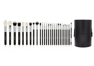Vonira 27 Pieces Luxury Makeup Brushes Set With Brush Cylinder