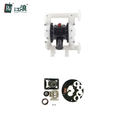 1 Air Diaphragm Pump For Bleach With Nitrile Elastomer PTFE Ball Valve 151lpm