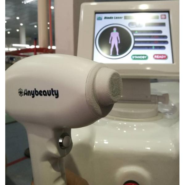 micro channel 808nm Diode Laser Hair Removal Machine with cold laser , Medical Laser Equipment