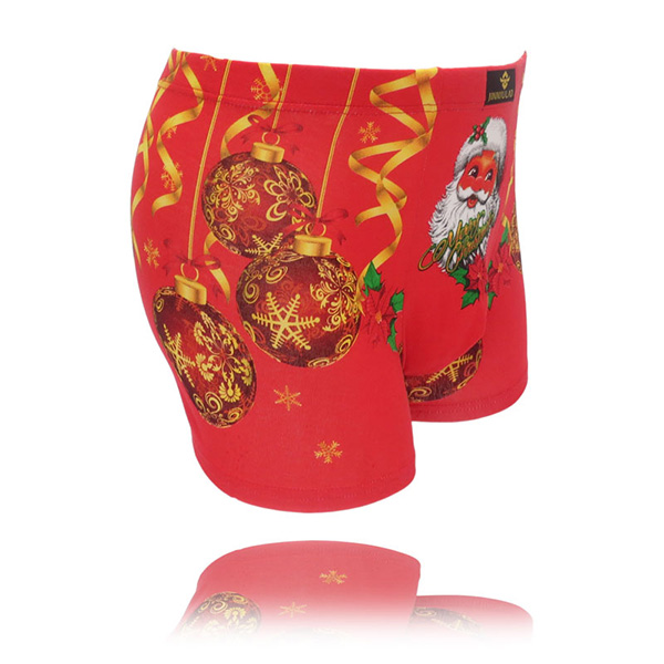 Men Boxers Cotton Brand Boxer shorts calzoncillos mens christmas underwear
