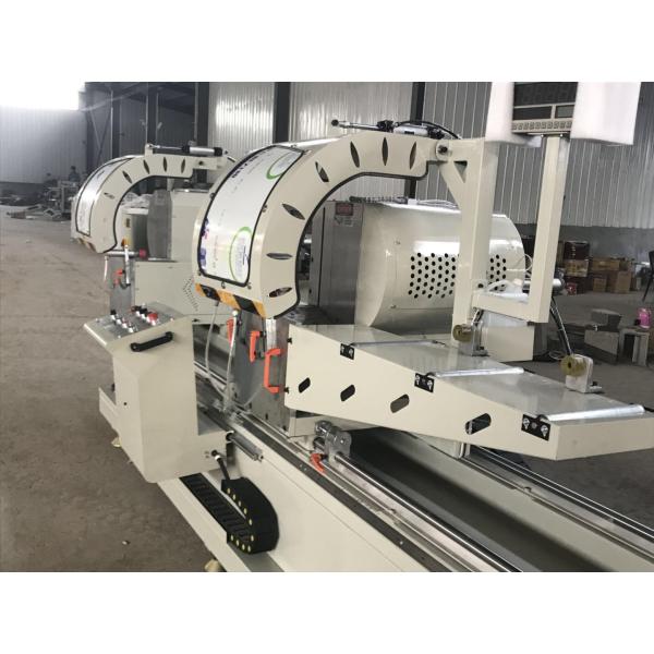 Cortadora de aluminio de la cabeza del doble de la máquina de la ventana de aluminio de la alta precisión