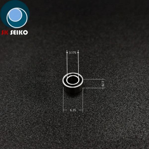 SR144TLZWN 3.175*6.35*2.78 High Speed Dental Bearing Cage Torlon  Precision P4 Color Silver