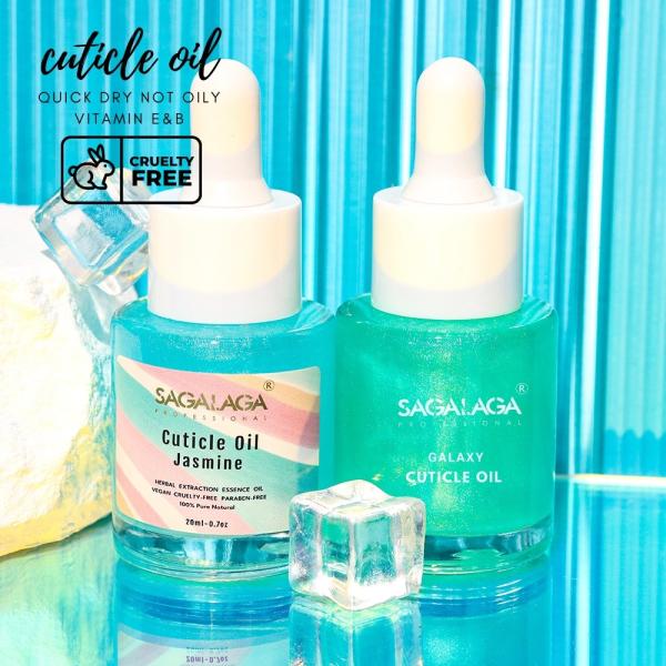 New Arrival Quick Fast Dry Nail Oil Vegan Organic Personal Nail Care Cuticle Revitalizer Nutrition Oil with Shimmer Partical
