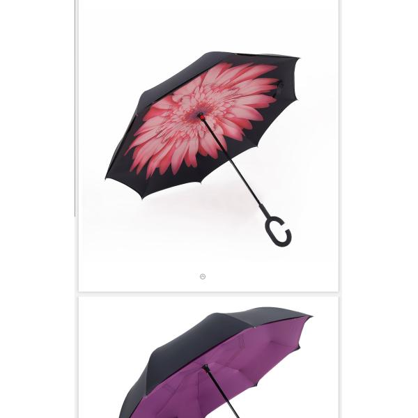 Upside down reverted double layer umbrella GK-UM01