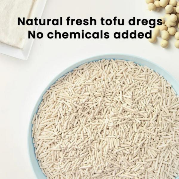 Fast Delivery Tofu Cat Litter Strong Clumping Dust Free Eco Friendly for Cats