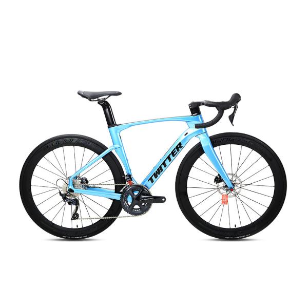 T900 High Modulus Carbon Fiber Road Bike SRAM RIVAL 22S With 50C Carbon Wheelset